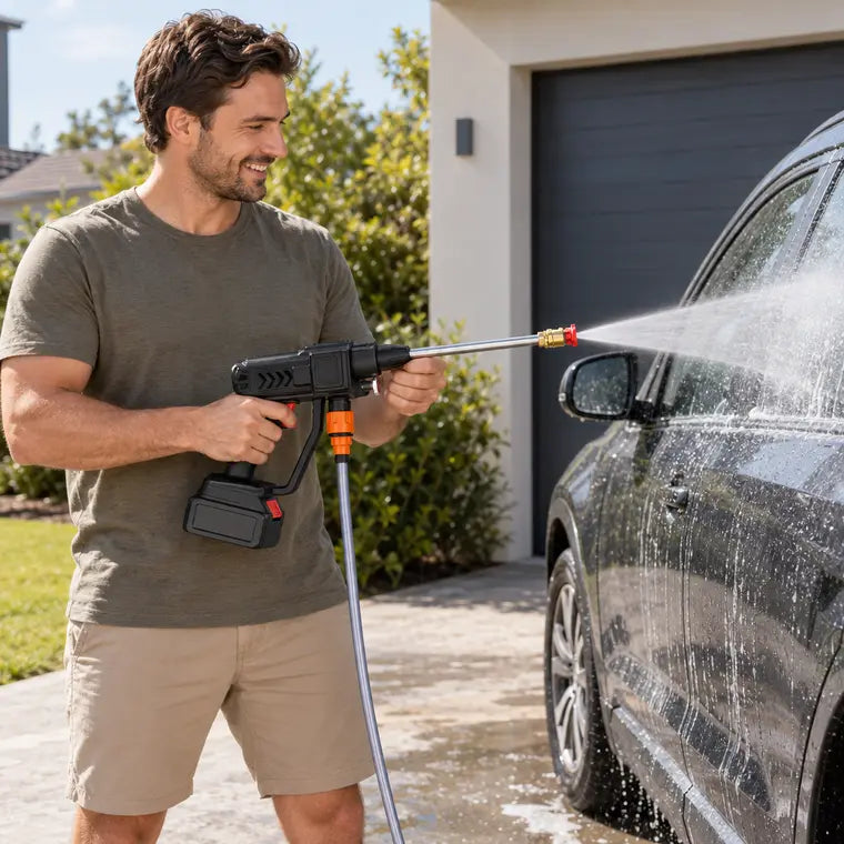 Rinsify™ PowerJet Cordless Pressure Washer